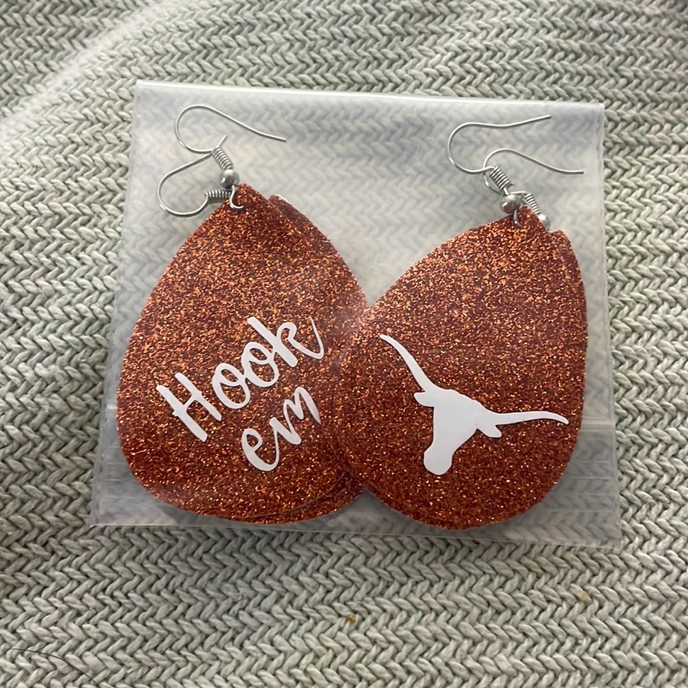 Set of Texas Longhorn Earrings